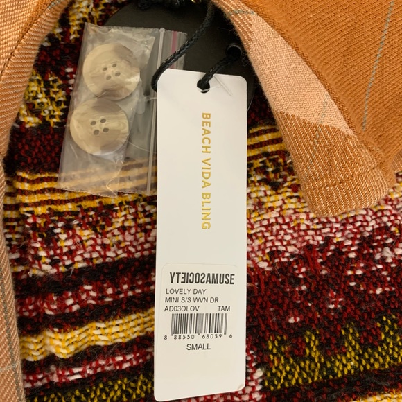 Amuse Lovely Day Plaid Dress - Picture 4 of 5